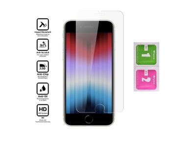 For Apple iPhone SE 2022 Tempered Glass Screen Protector Guard Cover New - FHT04IPTG