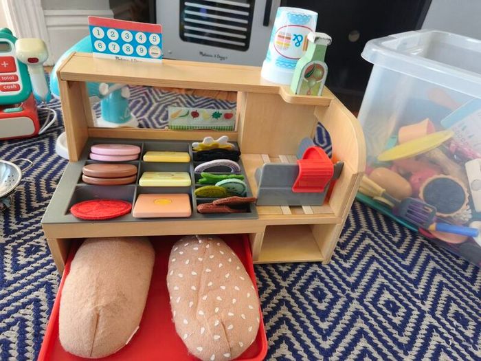 Melissa and Doug Play kitchen and accessories