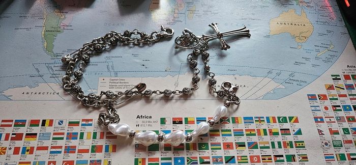 Chrome Heartesque Charm