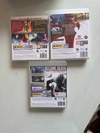 ps3 fantasy rpg games x 3