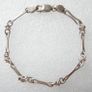 Sterling Silver 925 Link Bracelet Image 2
