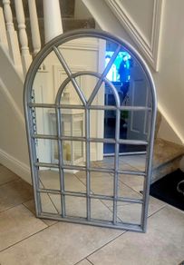 Beautiful Silver arch mirror