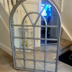 Beautiful Silver arch mirror