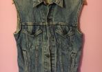 Vintage Levis Denim Sleeveless Jacket