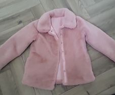 Girls fur coat