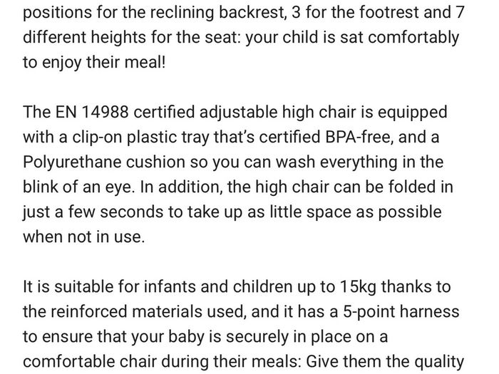 baby high chair with arc toy