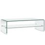 Coffee Table Clear 98x45x31 cm Image 2