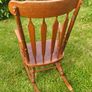 Traditional Hardwood Rocking Chair Image 5