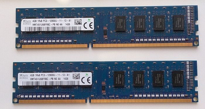 Sk Hynix 2x4gb Ddr3