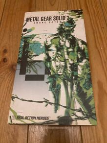 Metal gear solid 3 snake action figure
