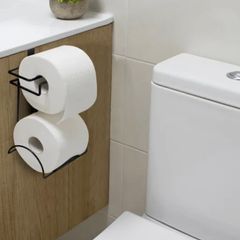 toilet paper reserve holder chrome finish
