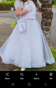 Girls beautiful Communion dress