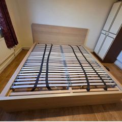 Super king Malm bed Ikea