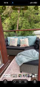 Jysk L Shaped garden sofa