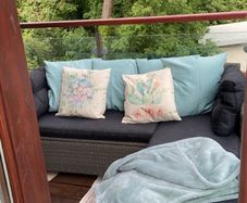 Jysk L Shaped garden sofa