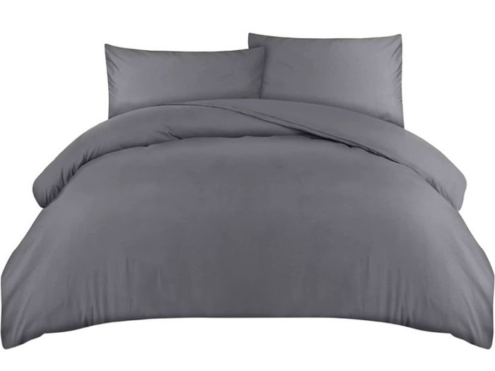 Bedding King Size Duvet Cover - Soft Microfibre Duvet Cover Set with Pillow cases - Bedding Quilt Cover Set MULTIPLE COLOURS AVAILABLE (FREE POSTAGE)