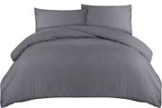 Bedding King Size Duvet Cover - Soft Microfibre Duvet Cover Set with Pillow cases - Bedding Quilt Cover Set MULTIPLE COLOURS AVAILABLE (FREE POSTAGE)
