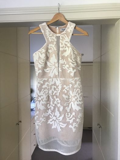 Lumier by Bariano white dress
