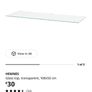 Glass Top for IKEA HEMNES 3 drawer top Image 2