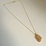 Costume necklace with stone pendant Image 2