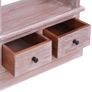 Highboard 60x30x180 cm Solid Mahogany Wood Image 7