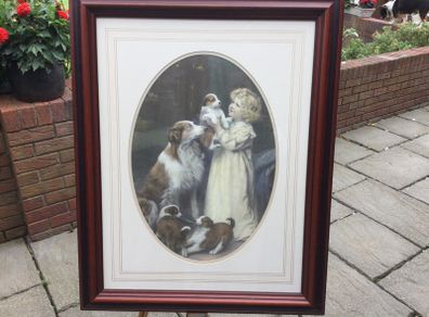 Art - Vintage Coloured Print.