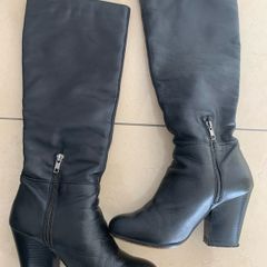 Black Leather Boots