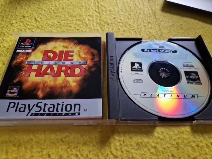 Die Hard Trilogy PlayStation1 Ps1 PlayStation2 Ps2 Games Original