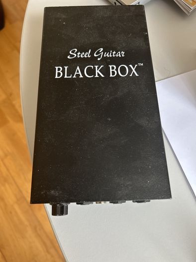 Sarno Steel Guitar Black Box Buffer Preamp Pedal