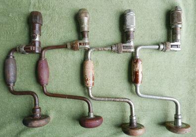 Vintage Antique Ratcheting Brace Hand Drills (25 each)