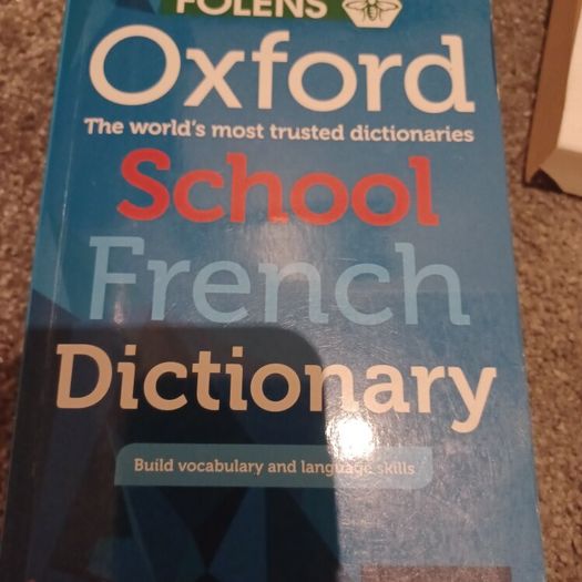 Oxford school french dictionary also irish dictionary available