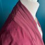 Burgundy drape top. Size XS Image 6
