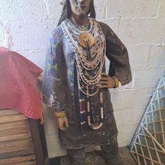 Vintage Tribal Lady Mannequin