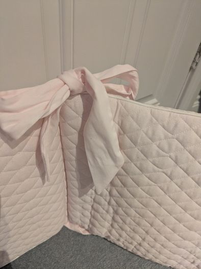 Caramella Baby Pink Cot Bumper