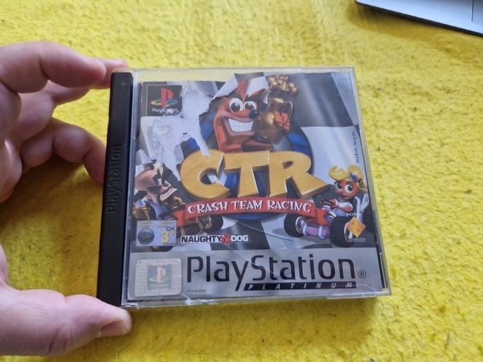 CTR Crash Team Racing Bandicoot PlayStation1 Ps1 PlayStation2 Ps2 Games Original