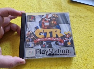 CTR Crash Team Racing Bandicoot PlayStation1 Ps1 PlayStation2 Ps2 Games Original
