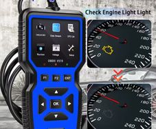 OBD2 Diagnostic Tool, Comprehensive Vehicle Code Reader, Engine Error Detection,