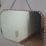 Scalloped edge mirror Image 2