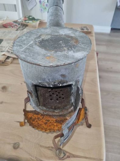 Yugoslavia war trench stove