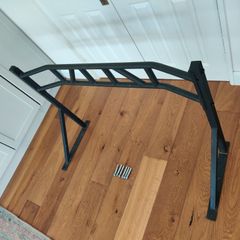 Decathlon CORENGTH  Indoor and outdoor wall-mounted multi-grip pull-up bar with secure mounting