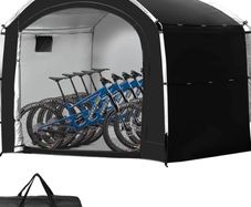 Bike Storage Shed Tent,Outdoor Portable Bicycle Storage Sheds with 210D Oxford Fabric PU4000 Waterproof for 2/3/4/6/8 Bikes,Bike Covers Shelter for Motorcycle,Garden Tools,Toys,Lawn Big