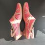 K Shoes by Clarks Red Leather Slingback Size  6 Image 2