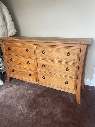 mexican pine drawer set