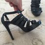 Black strapless Aldo shoes Image 3