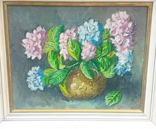 Original Geraldine Sadlier Oil Painting