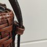 Vintage 1994 St Michael (Marks & Spencer) Woven Leather Bag Image 10
