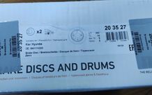 Kia Ceed, Hyundai i40 Brake disc NK 203527 OE 58411 1H300