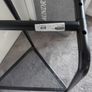 2 IKEA TILLSLAG black metal trestle legs Image 3