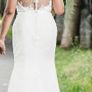 Lace Mermaid - Elegant White One Barcelona Wedding Dress Image 4