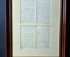 Golf History  Two Original 1898 Letters to Ramsay Hunter of St Georges